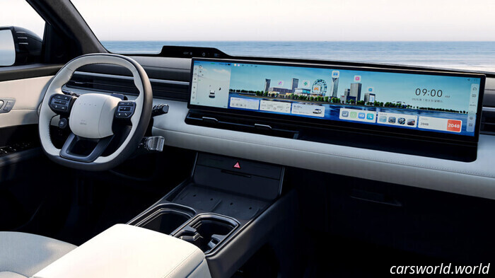 Hyundai’s New Electric SUV Ditches Almost All Physical Buttons in Favor of a Large Screen | Carscoops
